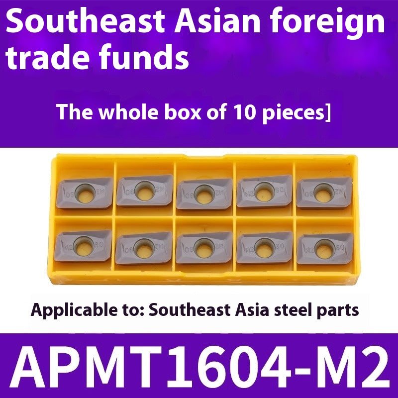 6008 CNC Milling Inserts APMT1135 Milling Blade 1604 Milling Head for Aluminum Alloy R0.8 Coated Rough Milling Machine Tool Pellets Shandong Denso Pricision Tools Co.,Ltd.